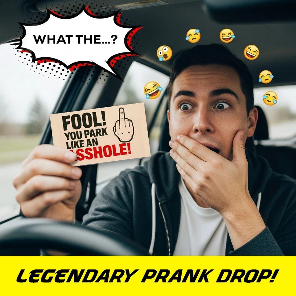 50 Pack Fake $50 Parking Prank Cards