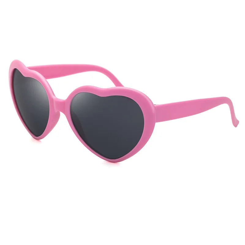 Love Heart Shaped Effects Glasses