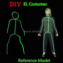 GZYUCHAO EL Cosplay Led Costume