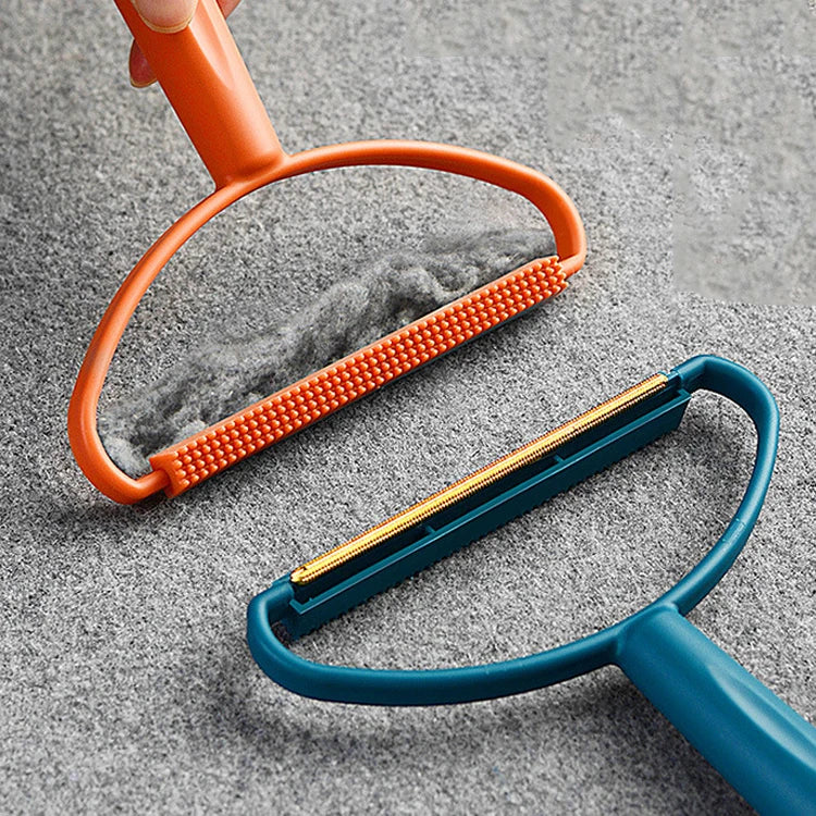 Double-Side Lint Remover Portable Pet Hair Remover Brush