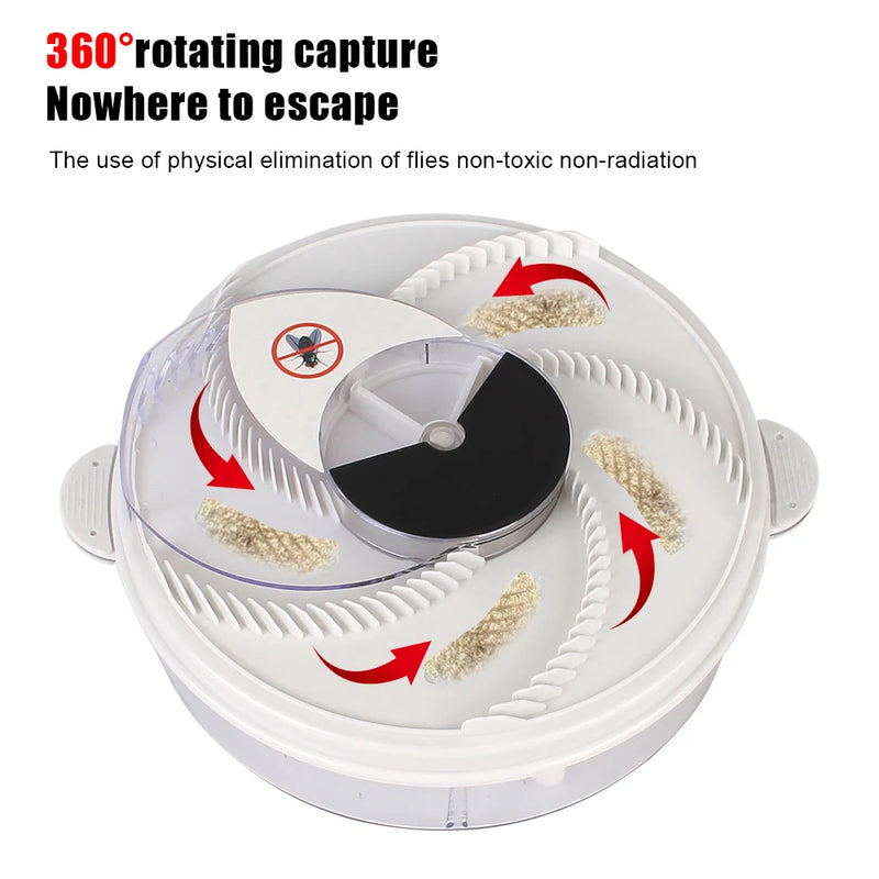 Indoor Outdoor Fly Trap Electric Pest Killer Automatic Flycatcher