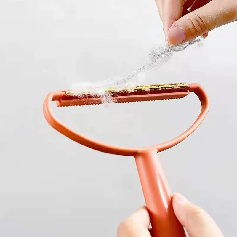 Double-Side Lint Remover Portable Pet Hair Remover Brush