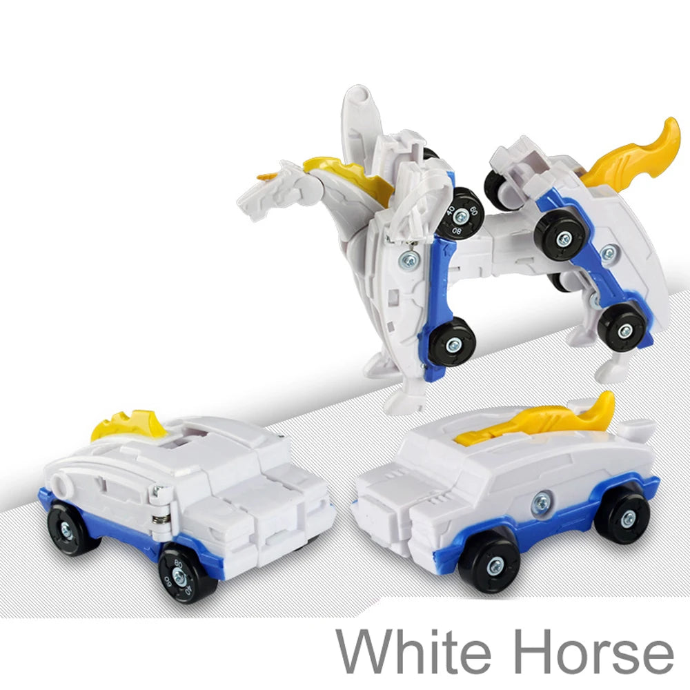 Transformation Transforming Action Figure Robot Vehicle Car Toy