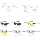 Polarized Sun Glasses For Male Night Vision Driving Sunglass