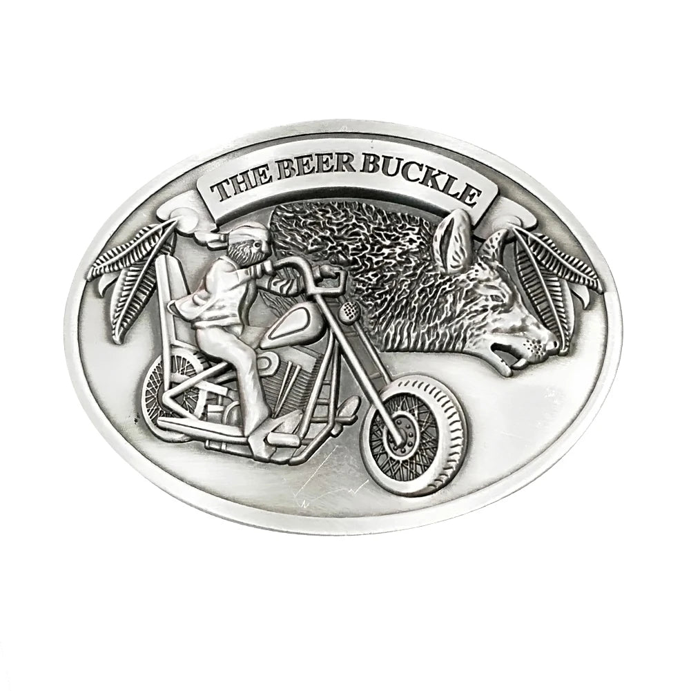 Belt Buckle Beer Holder