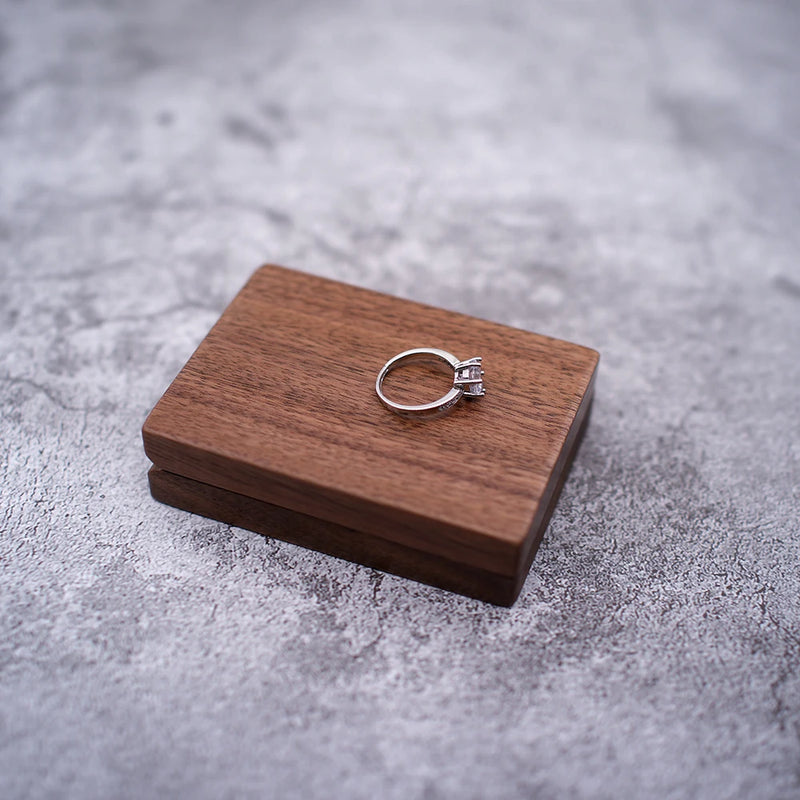 Wedding ring box for wedding ceremony