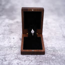Wedding ring box for wedding ceremony