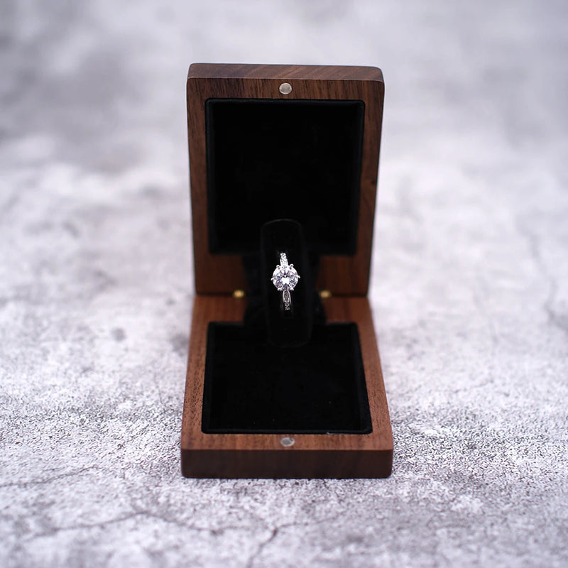 Wedding ring box for wedding ceremony