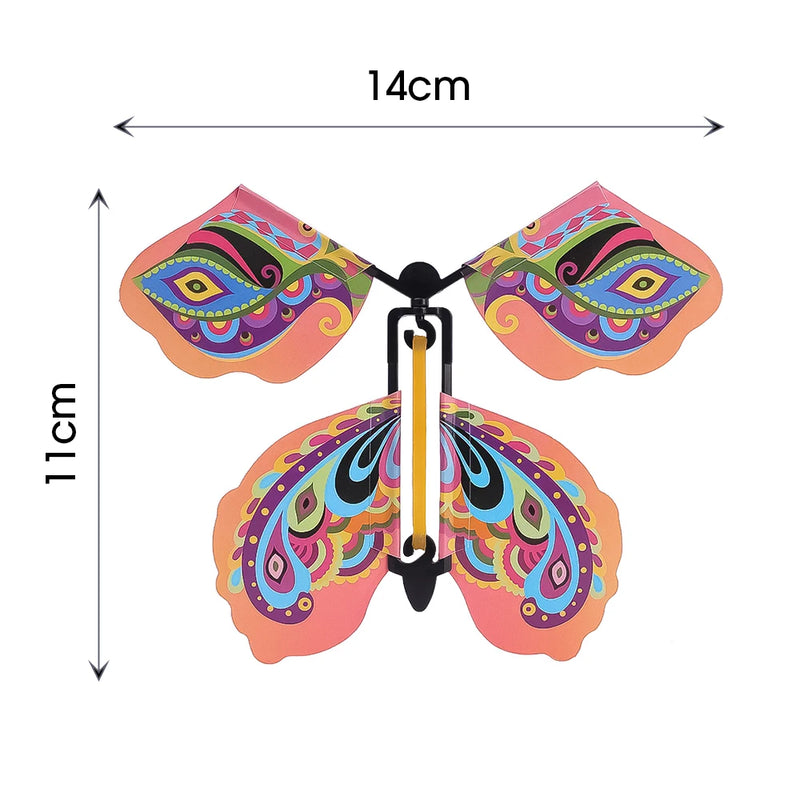 Magic Flying Butterflies Wind Up Toy