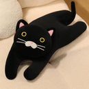 30/50/70cm Lying Posture Cat Plush Throw Pillow