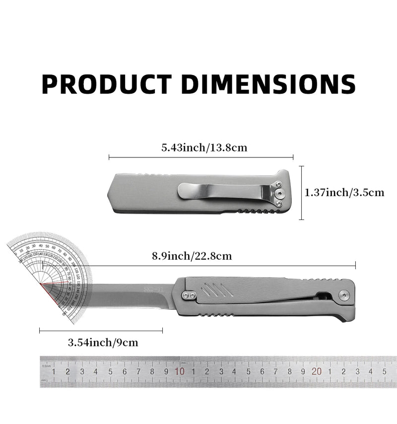 Big Radish knife folding knife