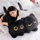50/70/90cm Cute Black Cat Pillow