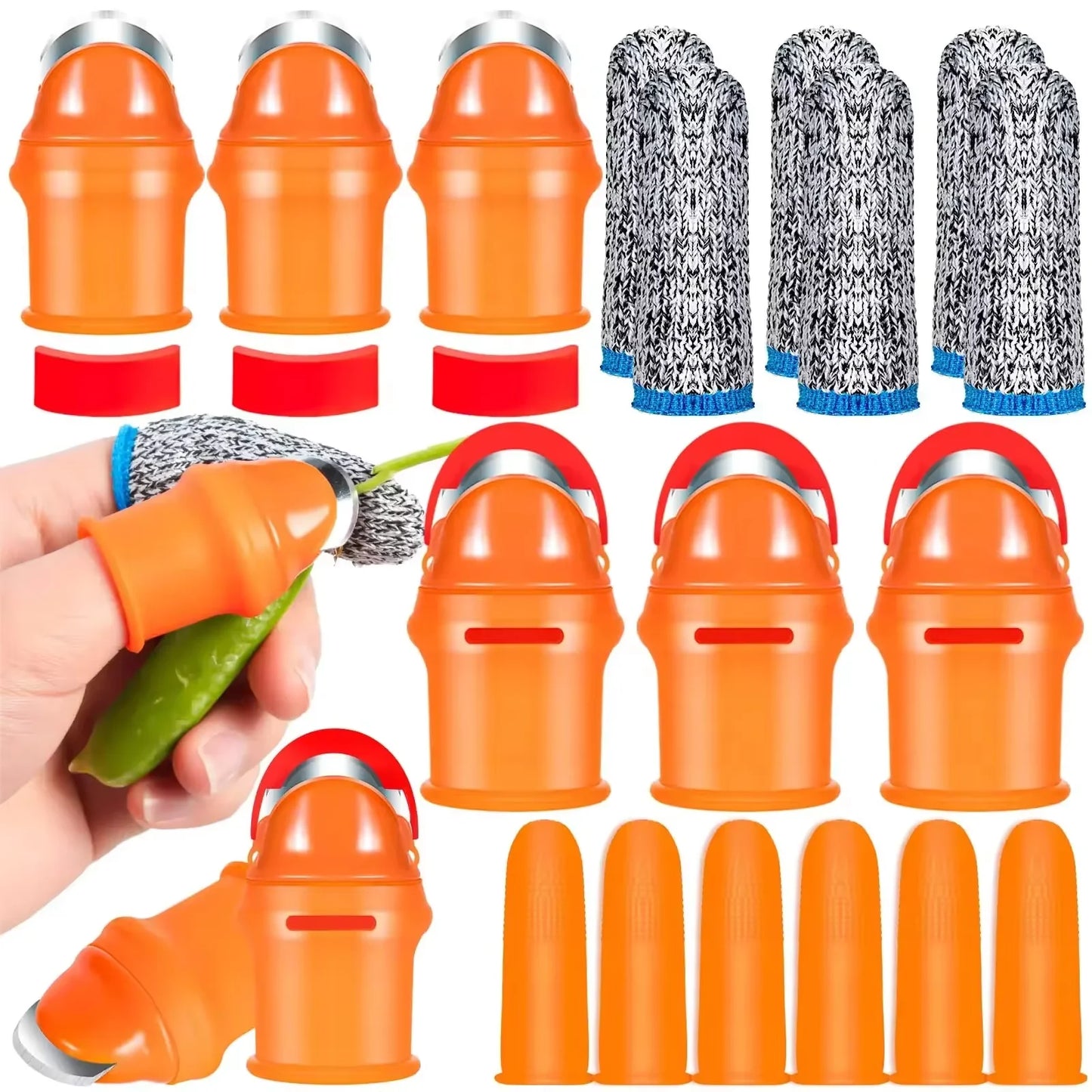 Gardening Silicone Thumb Knife Harvesting Tool
