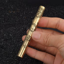 Panlong Stick Cylindrical Carving Surround Brass Portable Creative Kerosene Lighter