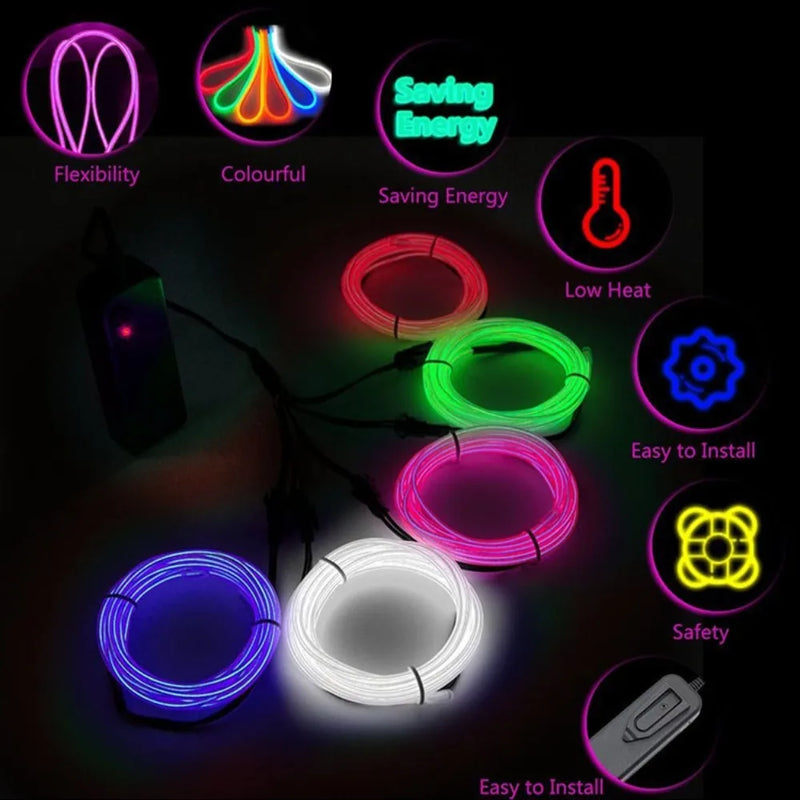 Costumes Clothing Luminous Car Light Decoration Clothes