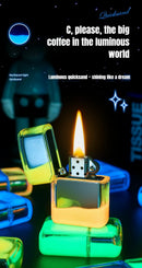Cool Glowing Liquid Sand Lighter