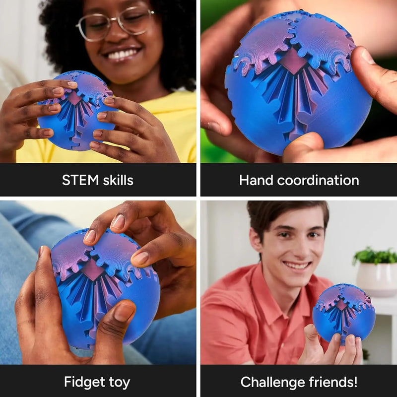 Gear Ball 3D Printed Fidget Toys