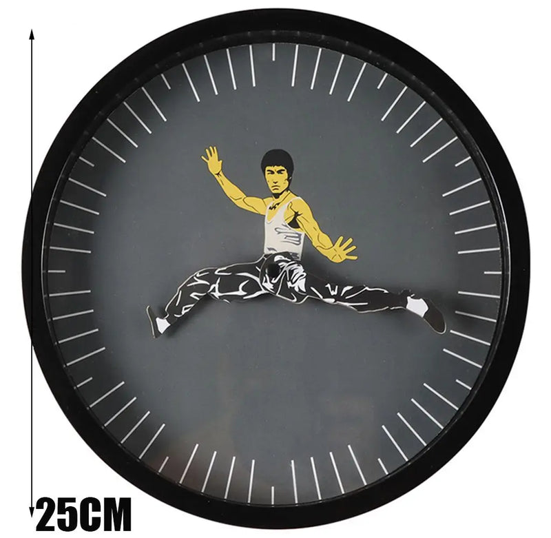 Kung Fu Wall Clock