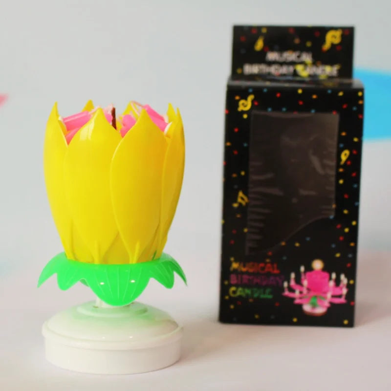 New Rotating Music Candle