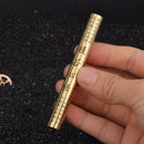 Panlong Stick Cylindrical Carving Surround Brass Portable Creative Kerosene Lighter