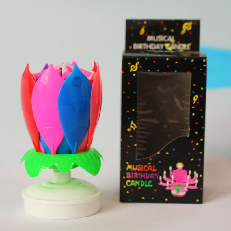 New Rotating Music Candle