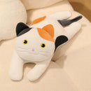 30/50/70cm Lying Posture Cat Plush Throw Pillow