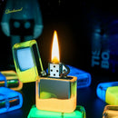 Cool Glowing Liquid Sand Lighter