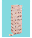 Number Animal Wooden Blocks Game