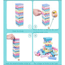 Number Animal Wooden Blocks Game