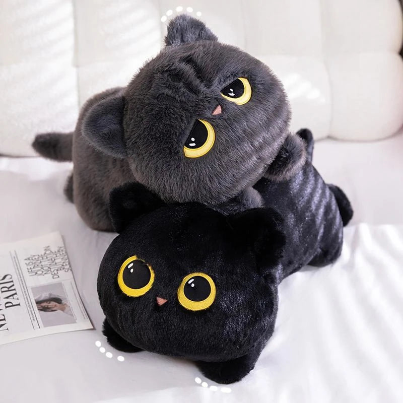 50/70/90cm Cute Black Cat Pillow