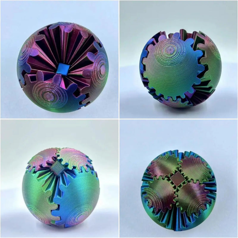 Gear Ball 3D Printed Fidget Toys