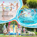 Reusable silicone magnetic water ball