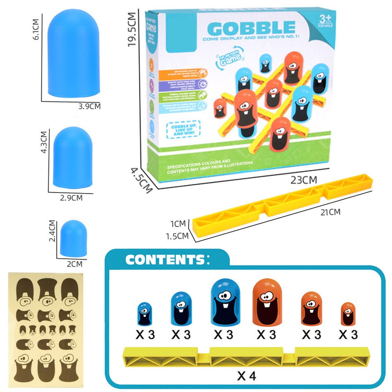 Tic Tac Toe Cartoon Board Game