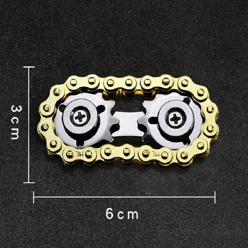 New Sprockets Flywheel Fingertip Gyro Fidget Spinner