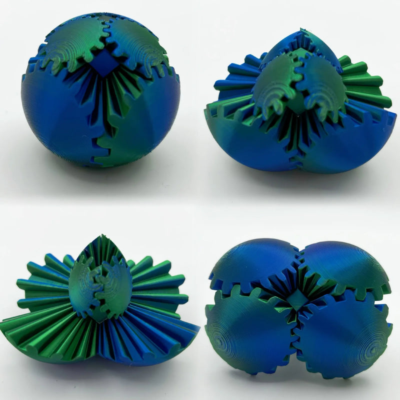Gear Ball 3D Printed Fidget Toys