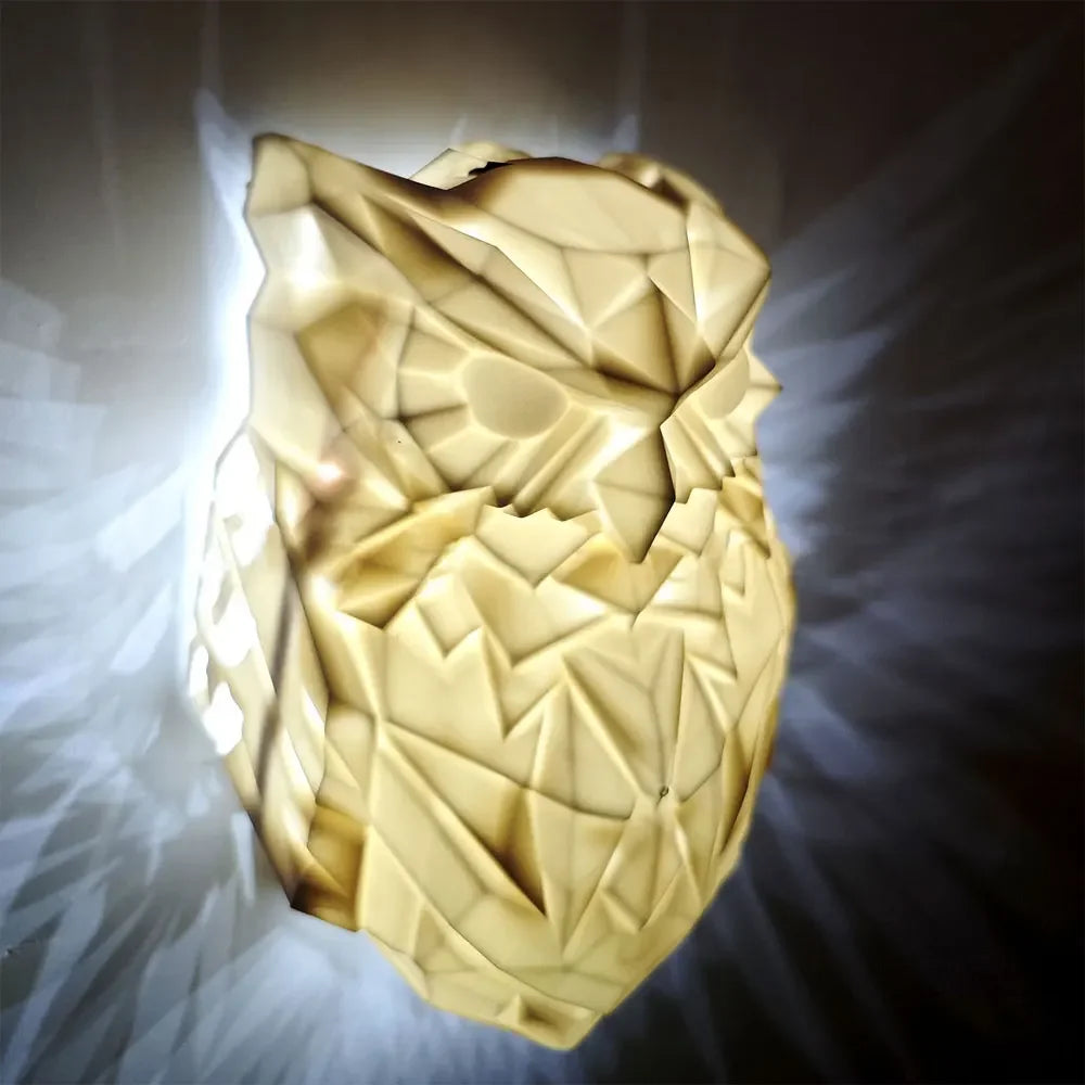 Wall Lamp Owl Eagle Shape Projector