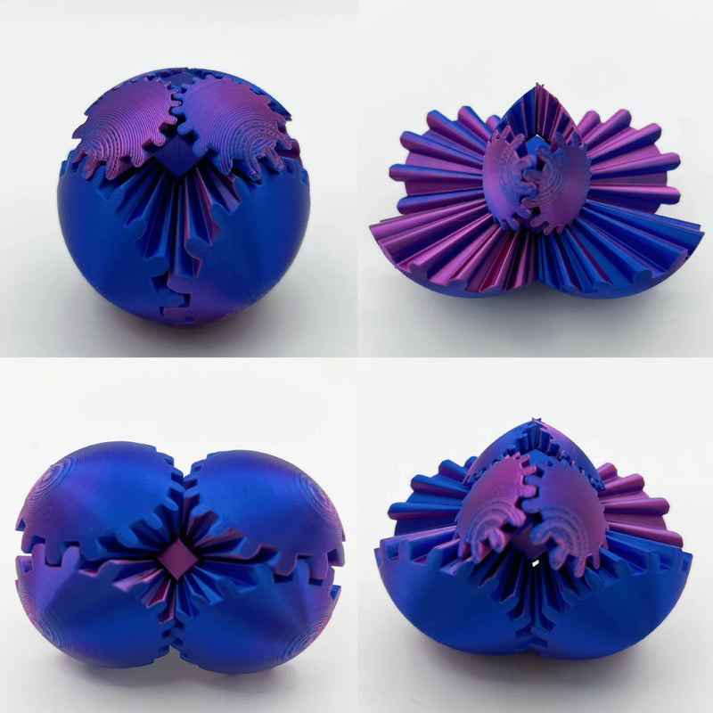 Gear Ball 3D Printed Fidget Toys