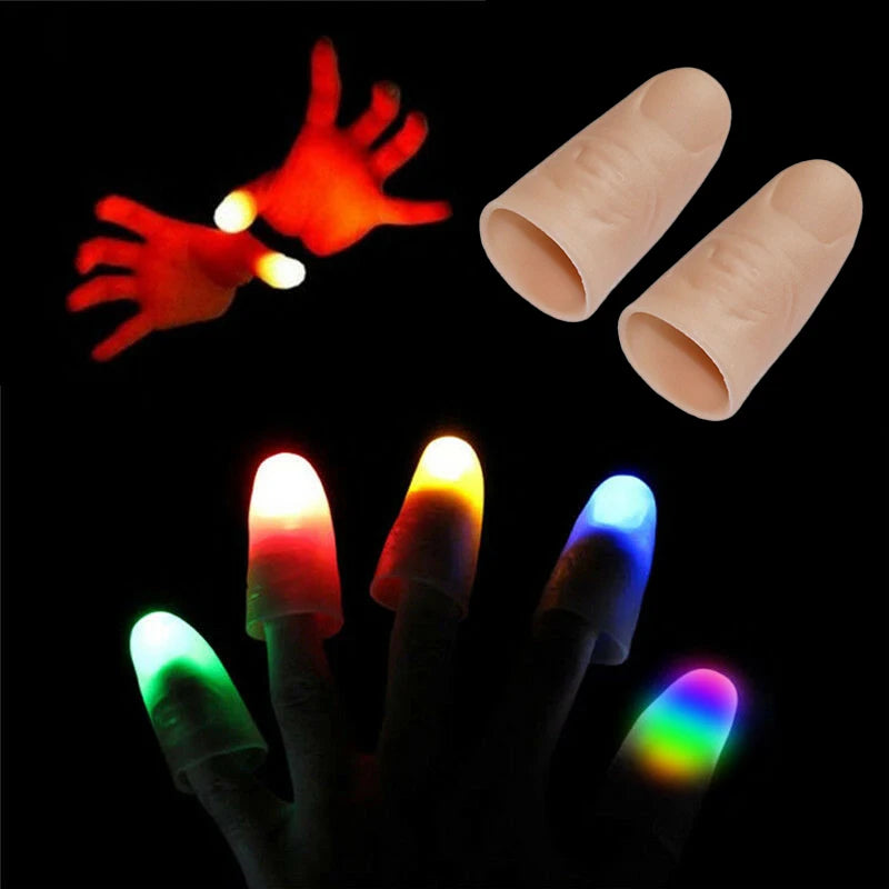 Magic Trick Fingers Thumbs With LED Light