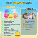 Reusable silicone magnetic water ball