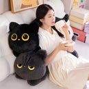 50/70/90cm Cute Black Cat Pillow