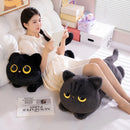 50/70/90cm Cute Black Cat Pillow