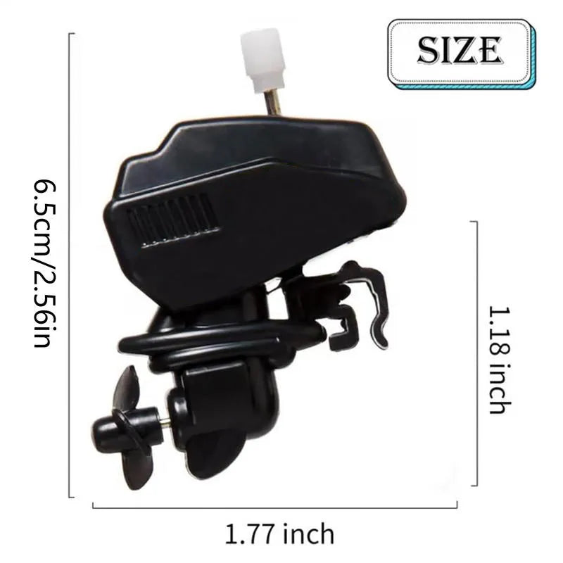 Wind Up Mini Boat Motor Coffee Stirrer