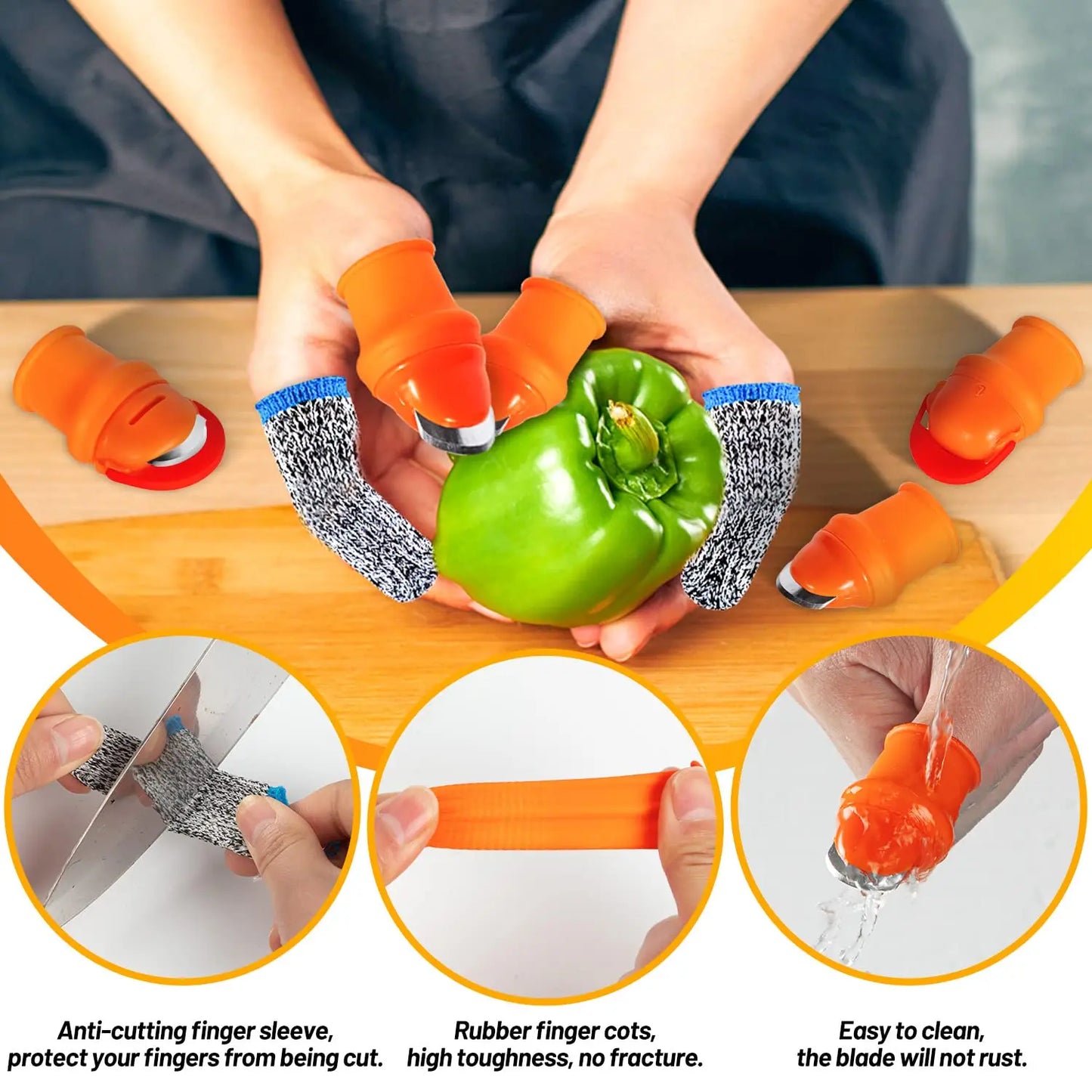Gardening Silicone Thumb Knife Harvesting Tool