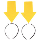 2pcs Creative Arrowhead Shape Headband