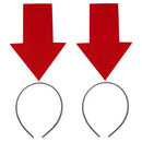 2pcs Creative Arrowhead Shape Headband
