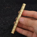 Panlong Stick Cylindrical Carving Surround Brass Portable Creative Kerosene Lighter