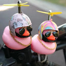 Bike Ornament Bicycle Horns Squeeze Rubber Duck