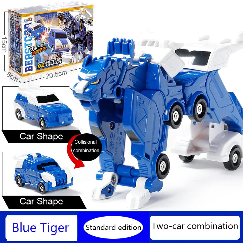 Transformation Transforming Action Figure Robot Vehicle Car Toy