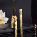 Panlong Stick Cylindrical Carving Surround Brass Portable Creative Kerosene Lighter
