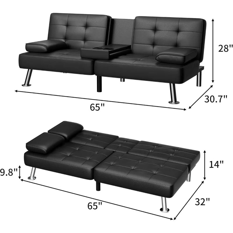 Futon Sofa Bed for Living Room